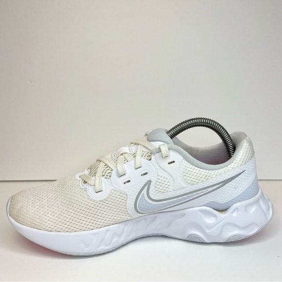 Nike Renew Ride 2 Womens Running CU3508-105 Sz 9M White/Grey/Blush VGUC! - Picture 9 of 15
